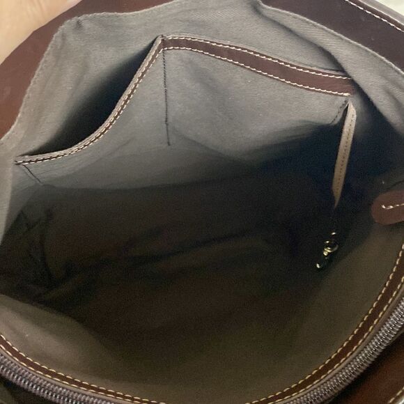 Land’s End Nylon & Leather Tote Bag - Picture 12 of 16